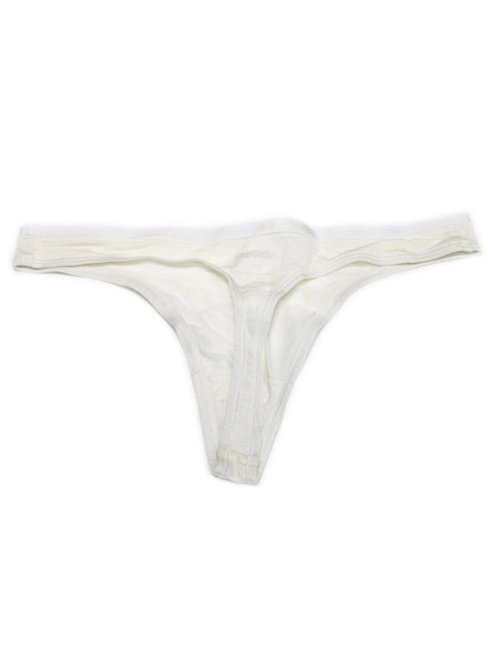 Allbirds Trino Thong Underwear Kaikoura White Merino Wool Blend XS 24-25"